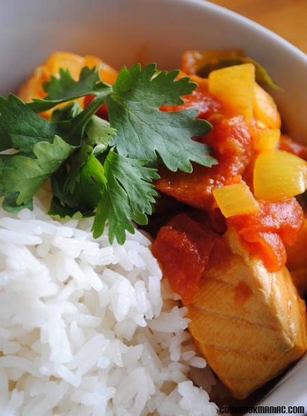 Asian recipes curry, Indian Salmon Curry, Feed Me Now by Bill granger