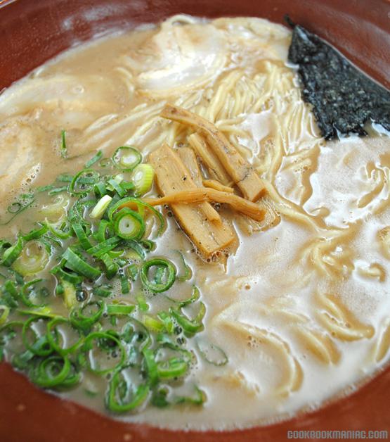 Tonkotsu ancient noodles pork bones pure boiled hours Haymarket Chinatown Darling Harbour 