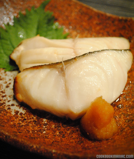 sashimi sushi chef knife skills traditional japanese blackbaord specials spider roll gyoza black cod corn soup 