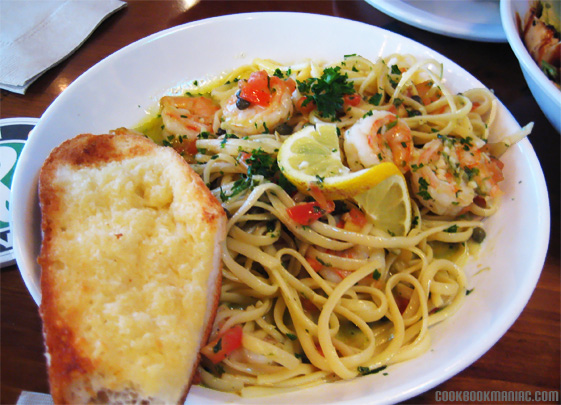 "...Of Course We Have Scampi!" Bubba Gump Shrimp Co. Restaurant New York City Forrest Gump Restaurant Bubba Gump Company co Hush puppies cajun shrimp garlic prawn linguine lemon capers