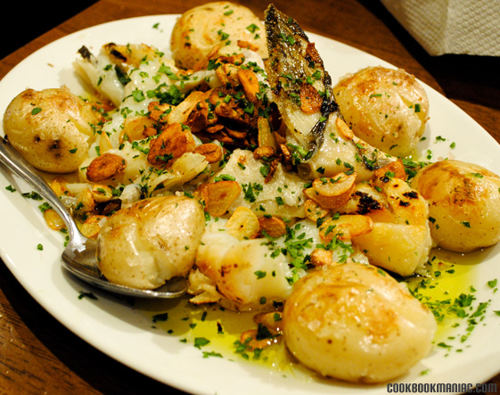 Silvas Portuguese Restaurant chicken chili portuguese rump steak skewer stick theatrical salt cod chorizo tart
