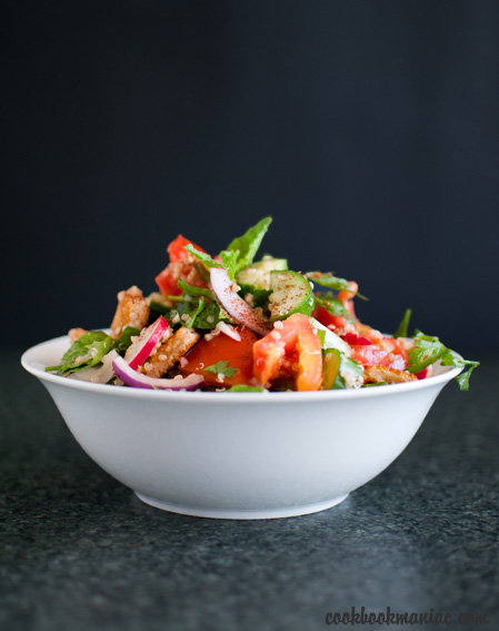 Mediterranean middle east salad