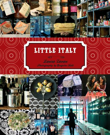 Little Italy by Laura Zavan uncovers the fascinating culinary history antipasti to pizza pasta gnocchi risotto sweets choosing the right condiments for your meal step-by-step instructions how to make your own pasta pesto tips shortcuts variations recipes Lavishly illustrated with photographs of preparation finished dishes