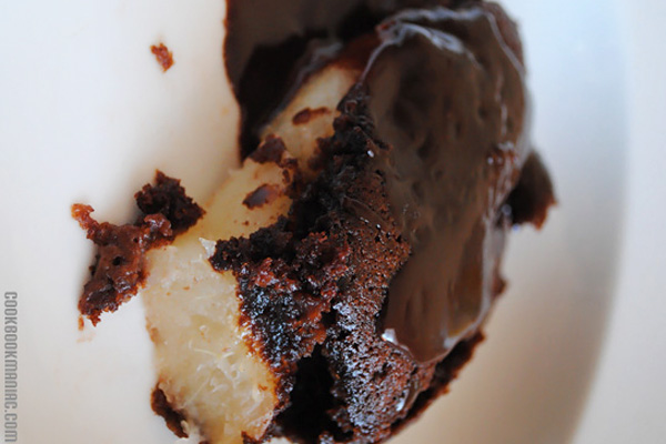 Chocolate Pear Pudding by Nigella Lawson